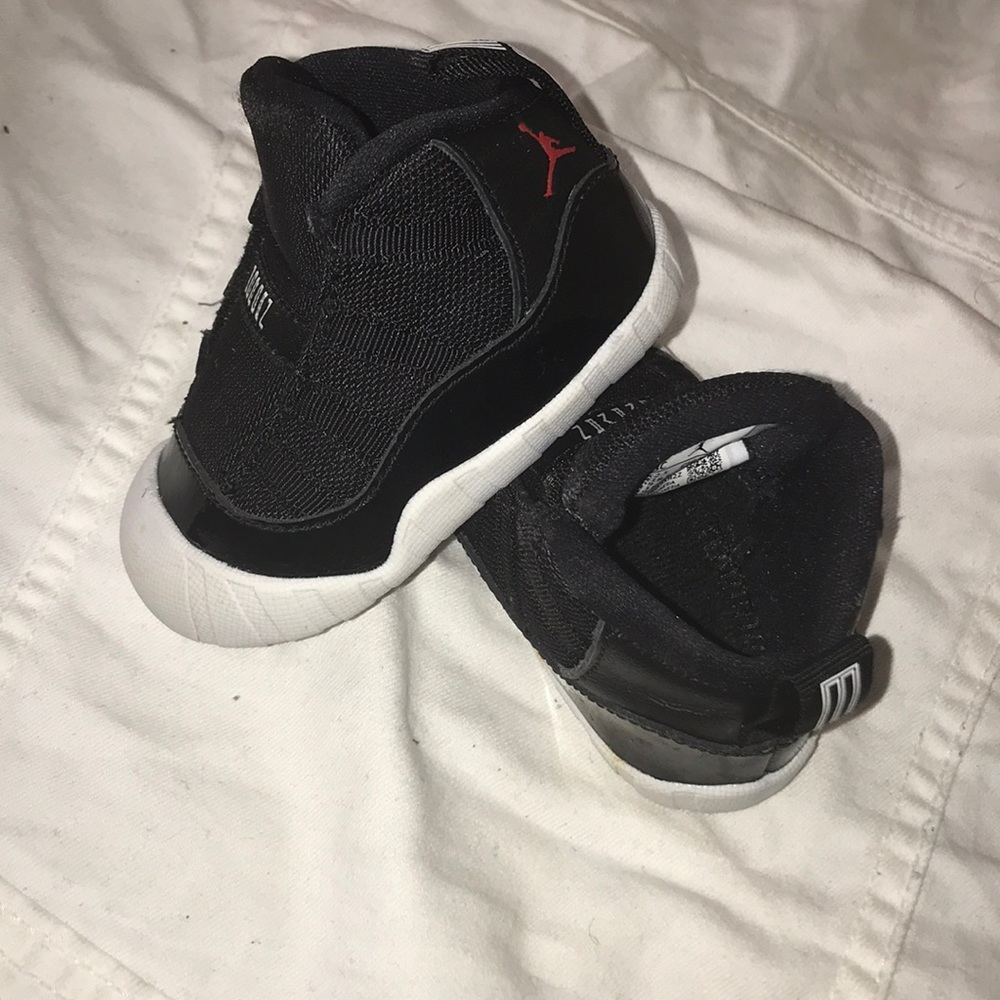 Baby Jordan’s soft bottom comfortable for babies